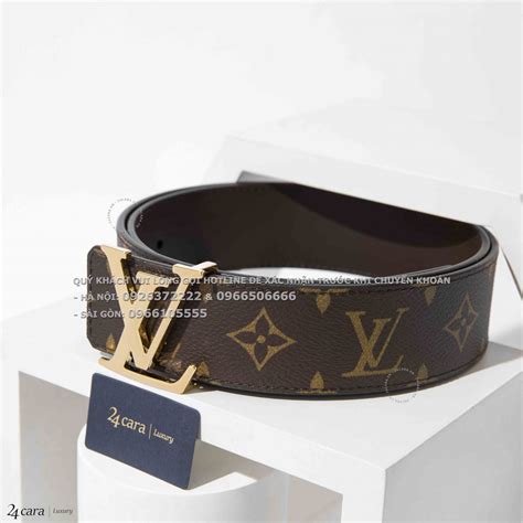 Louis Vuitton Monogram Canvas Initiales Reversible Belt 